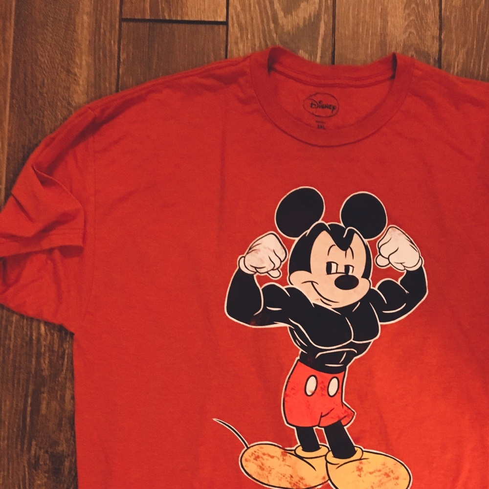 Disney Flexing Mickey Mouse T-Shirt